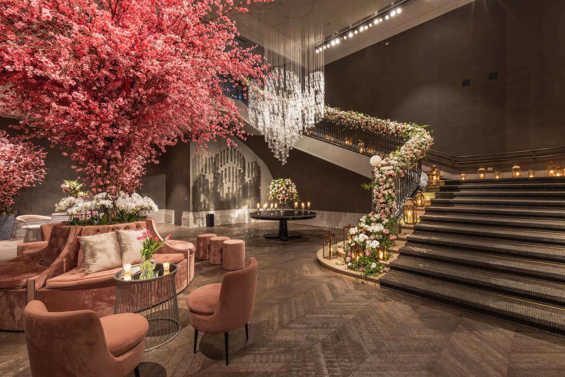 Luxury suite lounge area